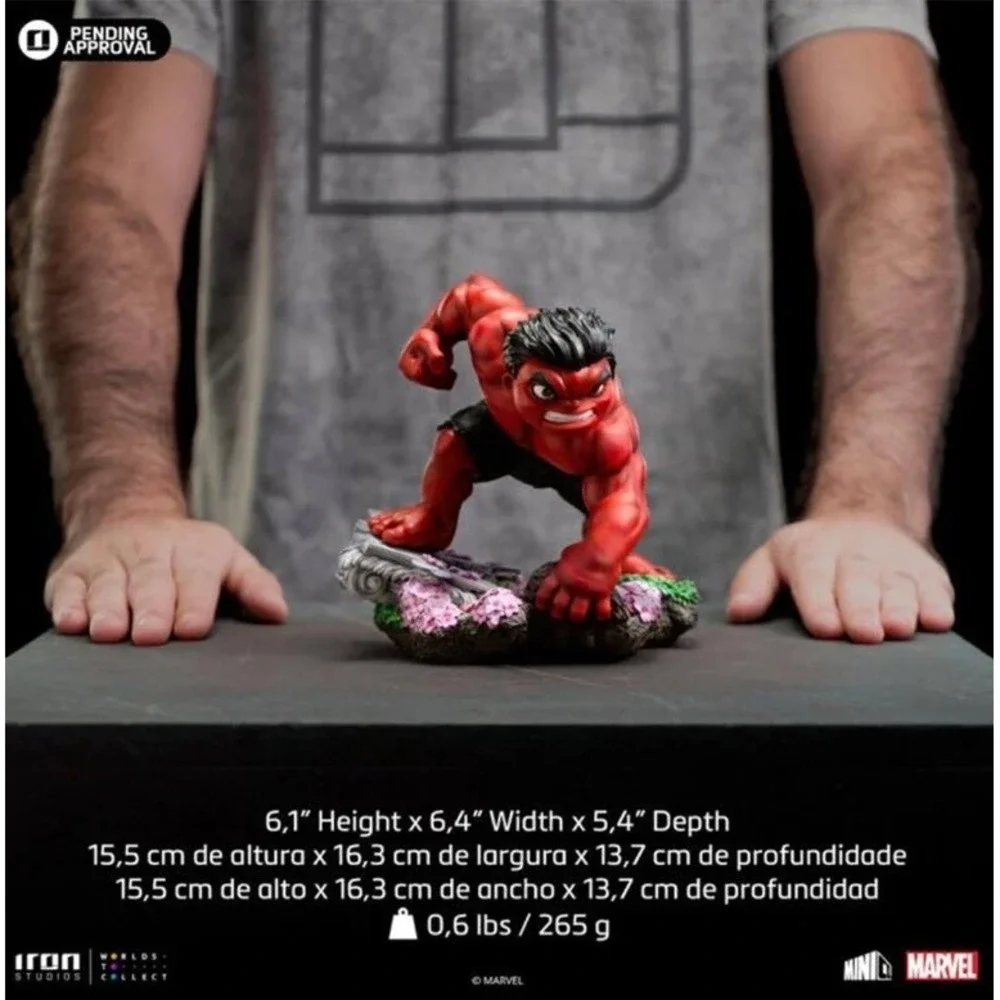 Red Hulk Captain America: Brave New World MiniCo Vinyl Iron‎ Studios